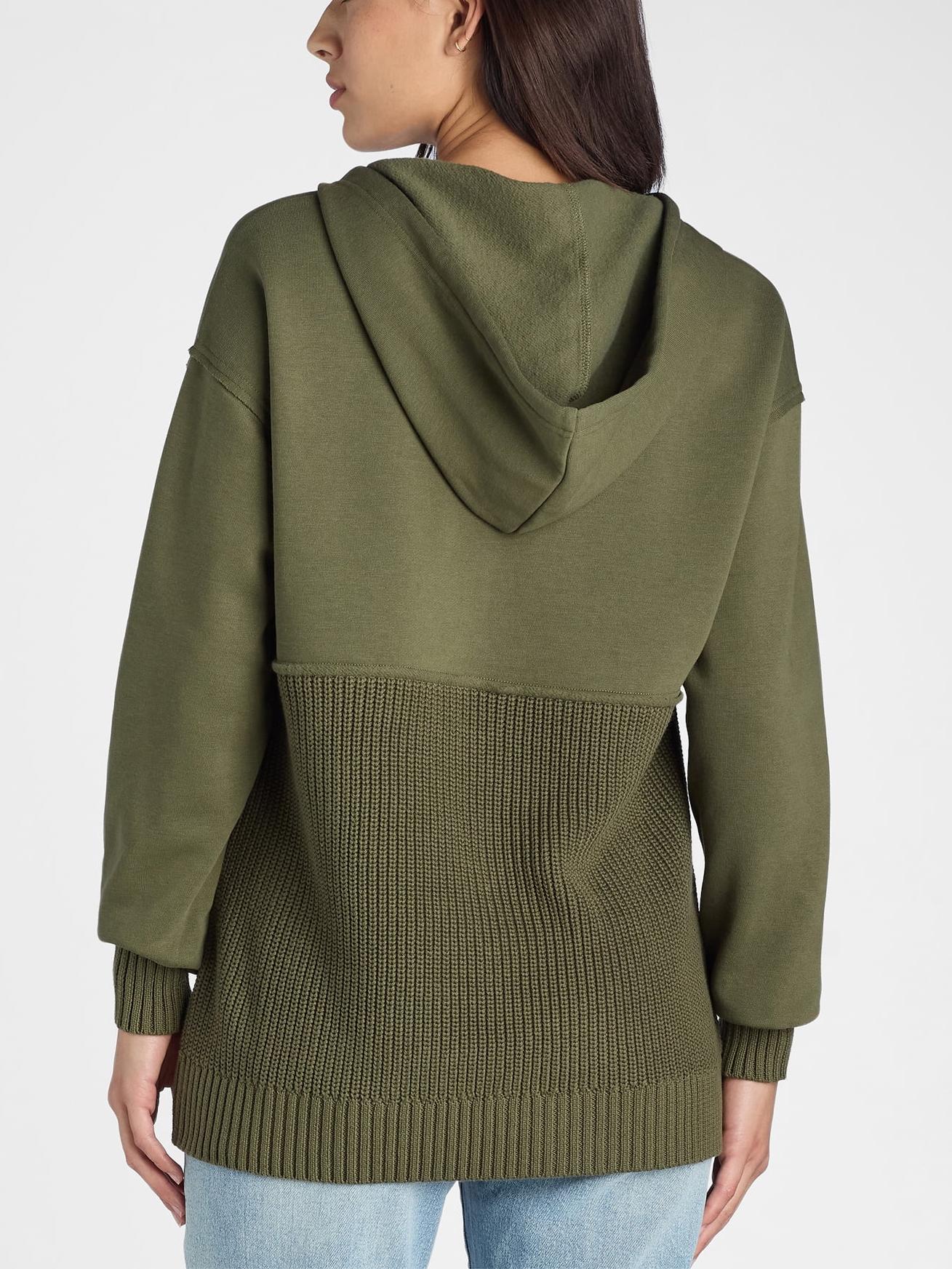 2024 Women's Casual Patchwork Hoodie