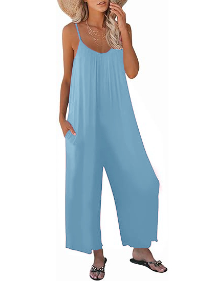 NEW🔥 Womens Casual Sleeveless Strap Jumpsuits (BUY 2 FREE SHIPPING)