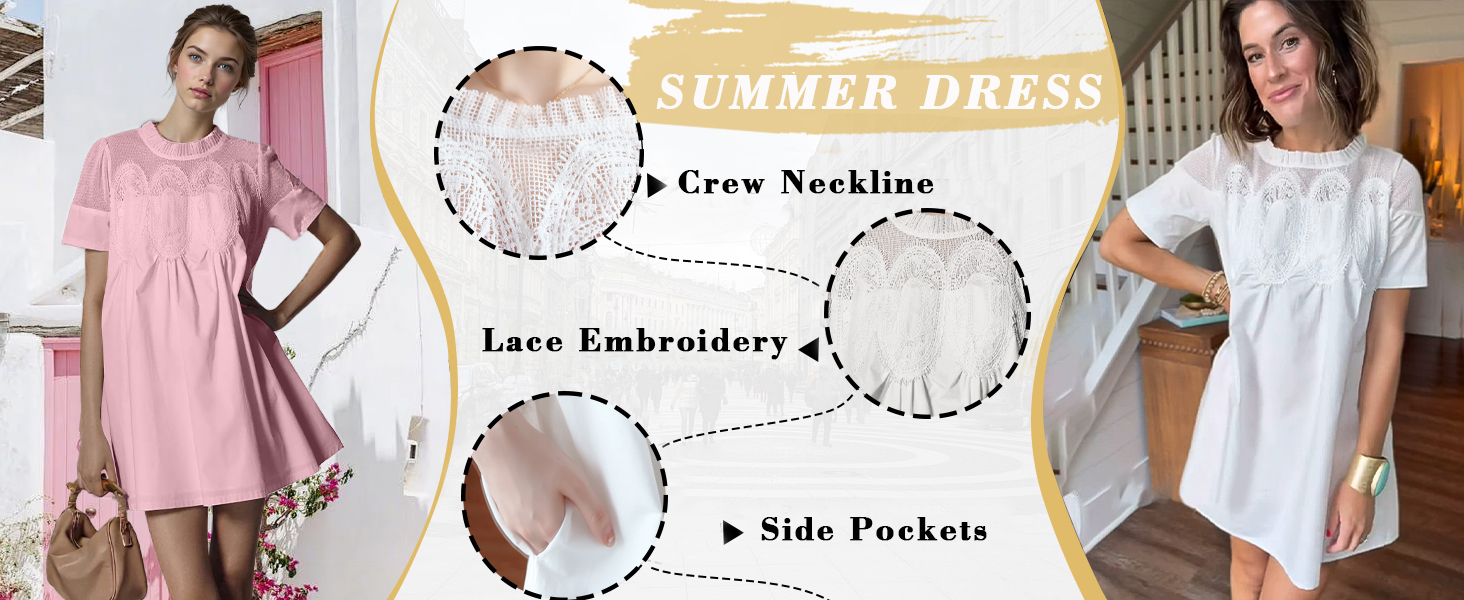 babydoll lace dresses
