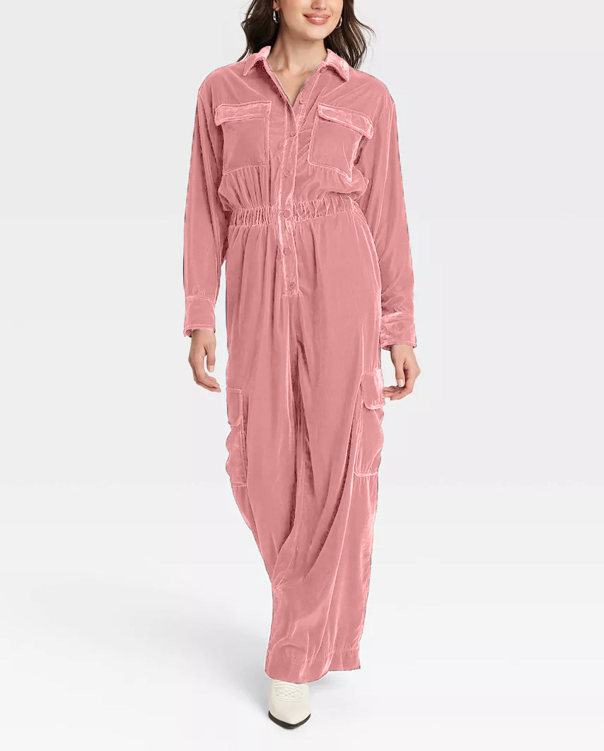 Women's Long Sleeve Velvet Overalls【Buy Two Free Shipping】