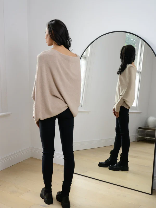 2023 Hot Sale-Asymmetric Draped Jumper (Buy 2 Free Shipping)