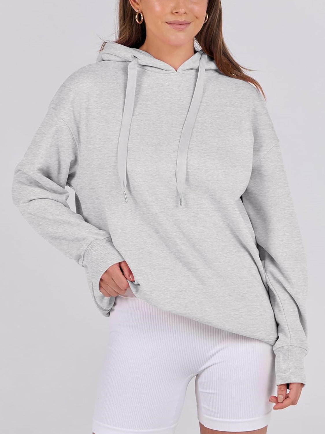Oversized Side Zipper Tunic Pullover Hoodie (Buy 2 Free Shipping)