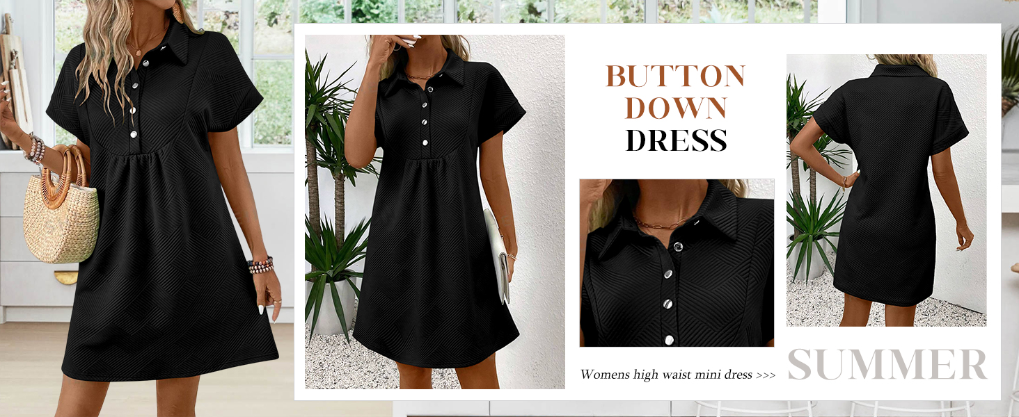 womens short sleeve dress