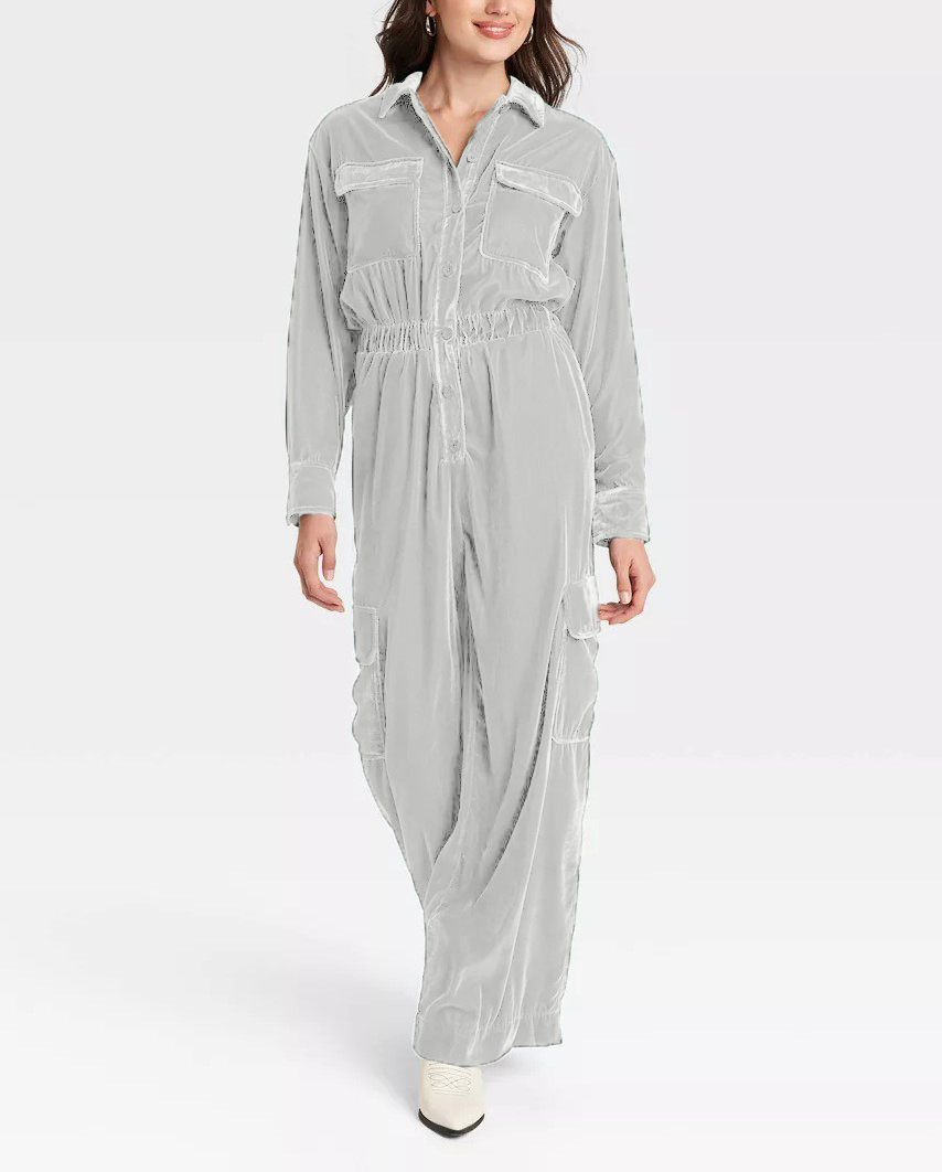 Women's Long Sleeve Velvet Overalls【Buy Two Free Shipping】