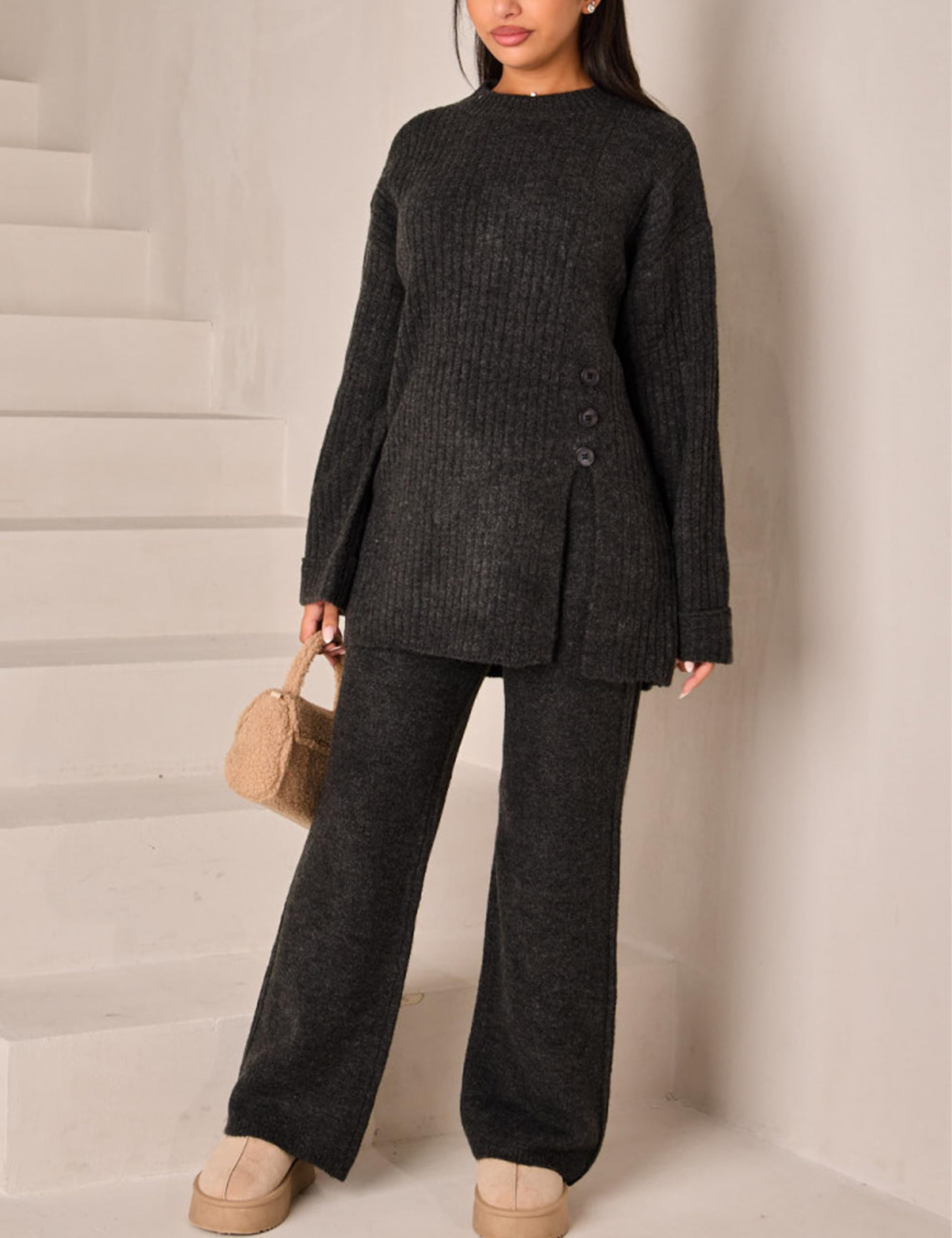 Womens Sweater Sets 2 Piece Outfits Loungewear (BUY 2 FREE SHIPPING!!!)