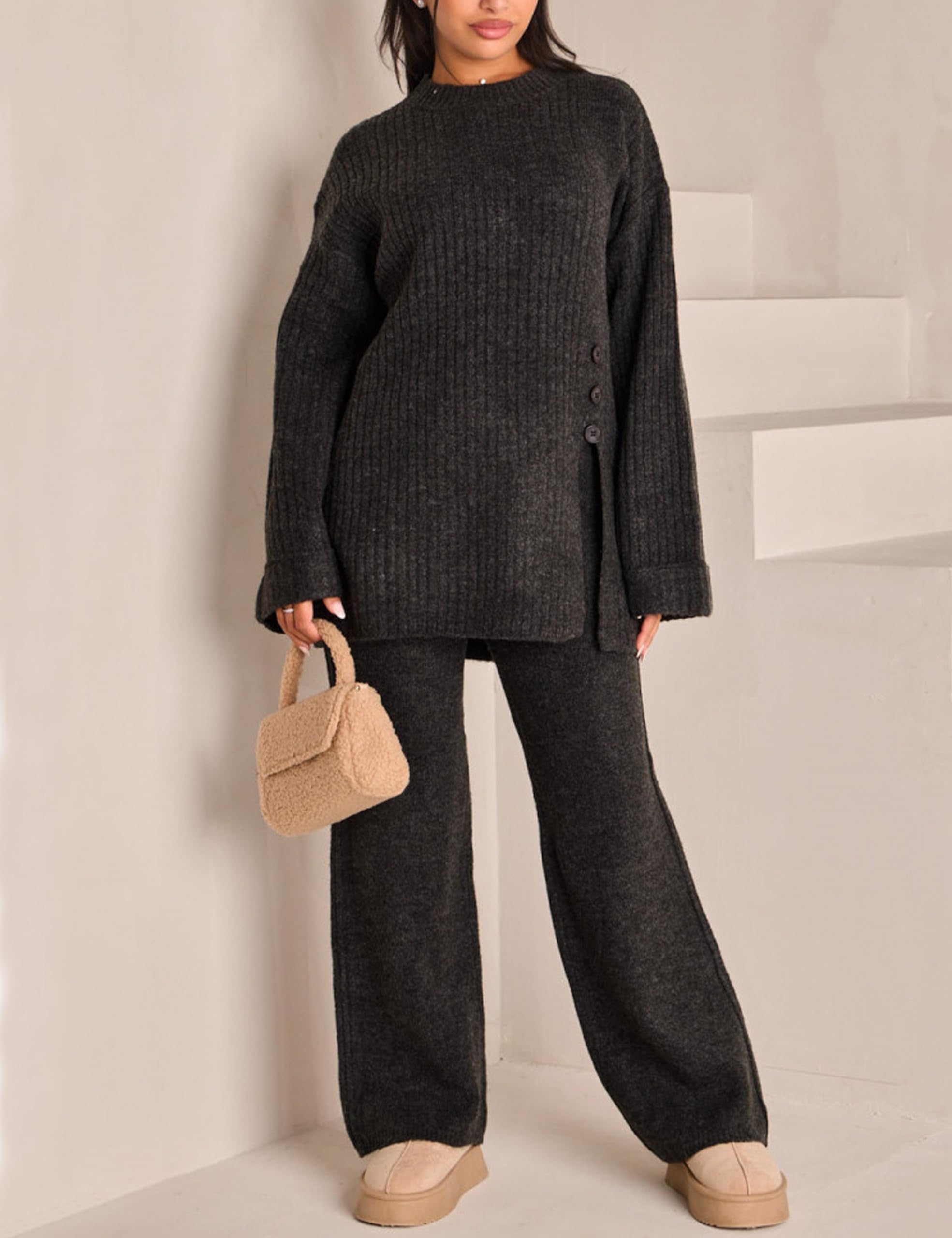 Womens Sweater Sets 2 Piece Outfits Loungewear (BUY 2 FREE SHIPPING!!!)