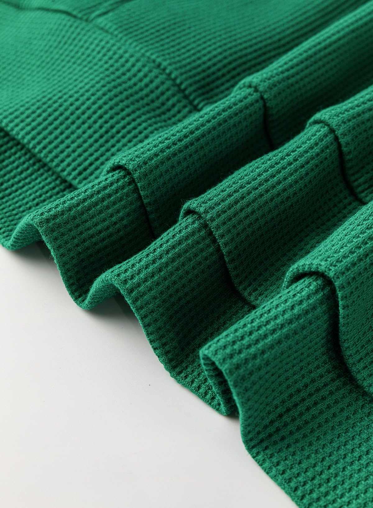 Oversized Hoodies for Women Waffle Knit Drawstring Side Slit Pullover Sweatshirts with Pocket (Final Days: Big Savings!!!)