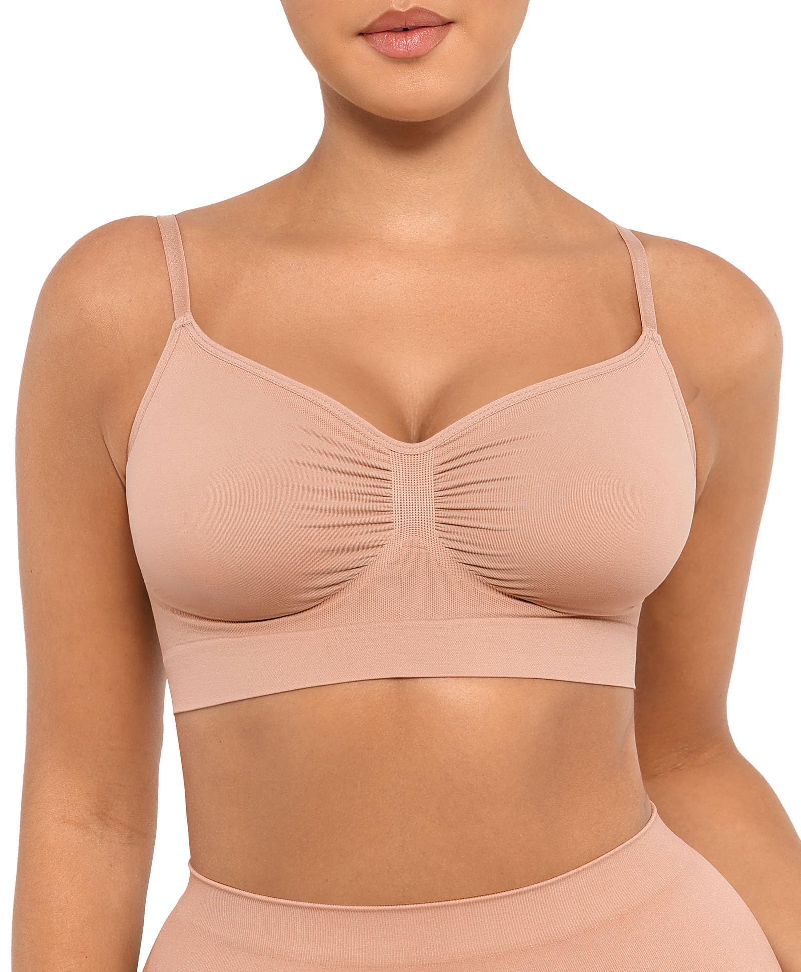 Bralettes for Women with Support Comfortable Bras No Underwire Seamless