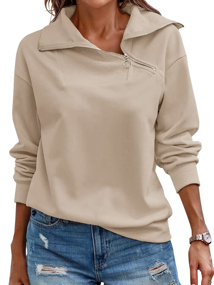 2024 New Women's Turtleneck Zipper Sweatshirt(buy 2 10% OFF)