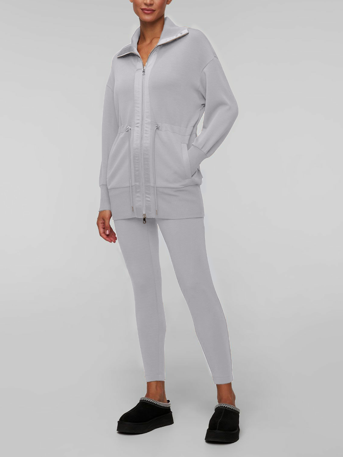 Turtleneck Casual Zipper Track Suit(Buy 2 Free Shipping)