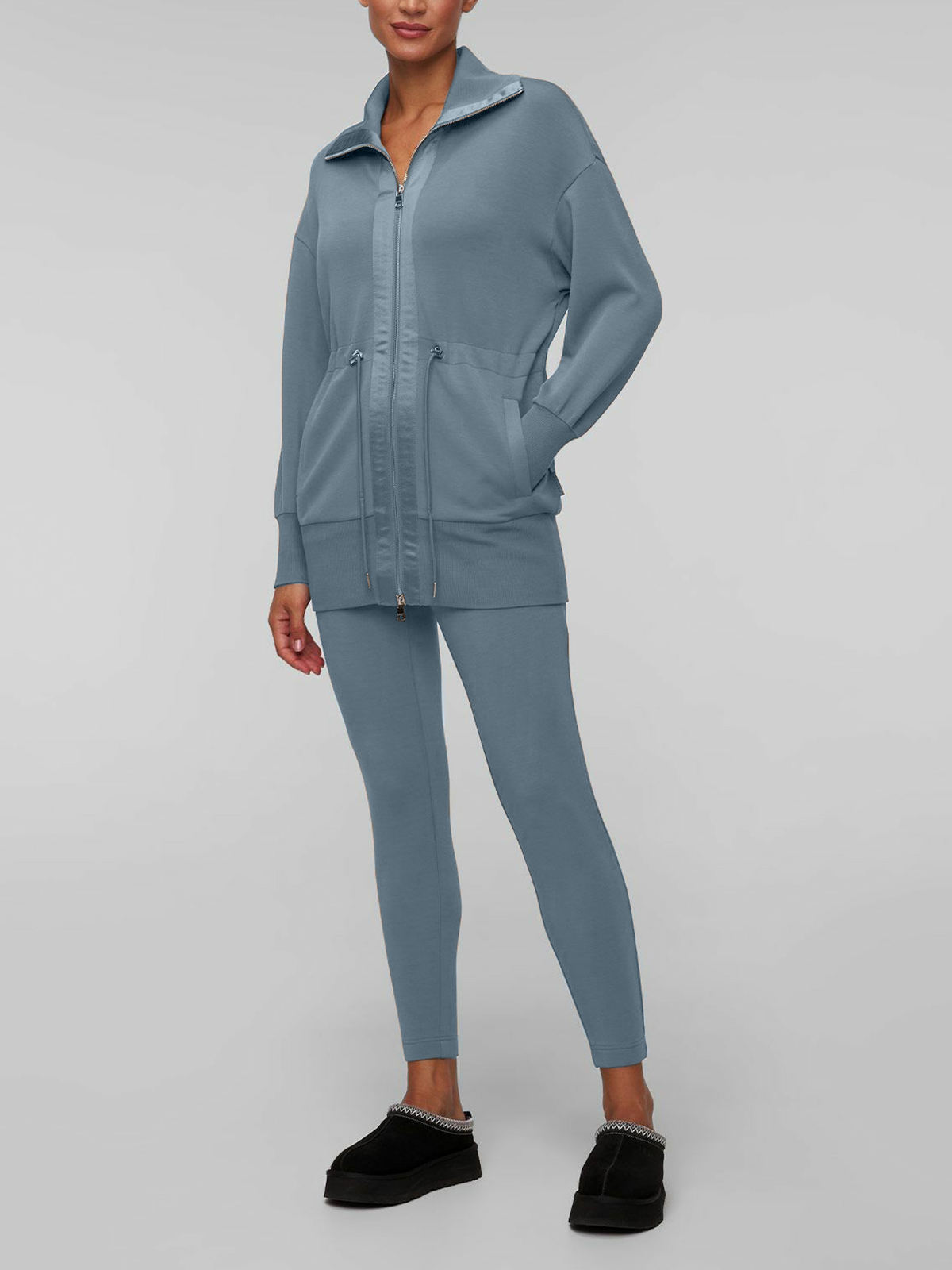 Turtleneck Casual Zipper Track Suit(Buy 2 Free Shipping)