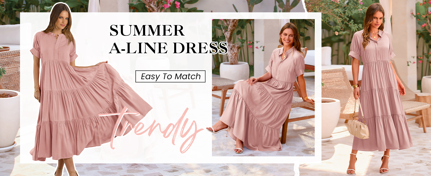 swsing dress for women layered maxi dress for women summer holiday beach dress for women