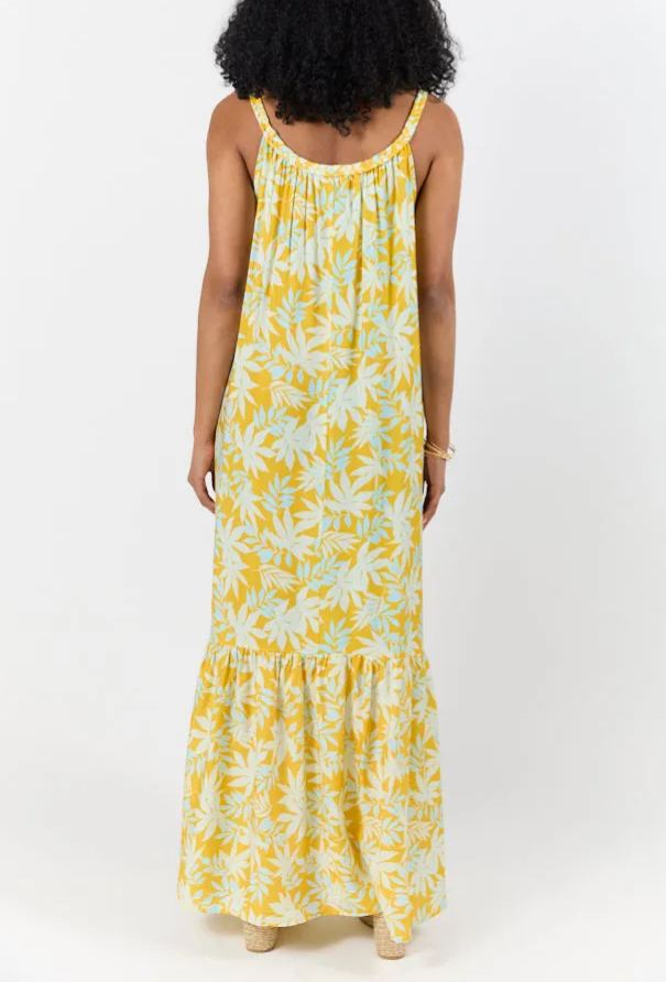 Painting The Sky Multi Watercolor Chiffon Maxi Dress SALE (BUY 2 FREE SHIPPING!!!)