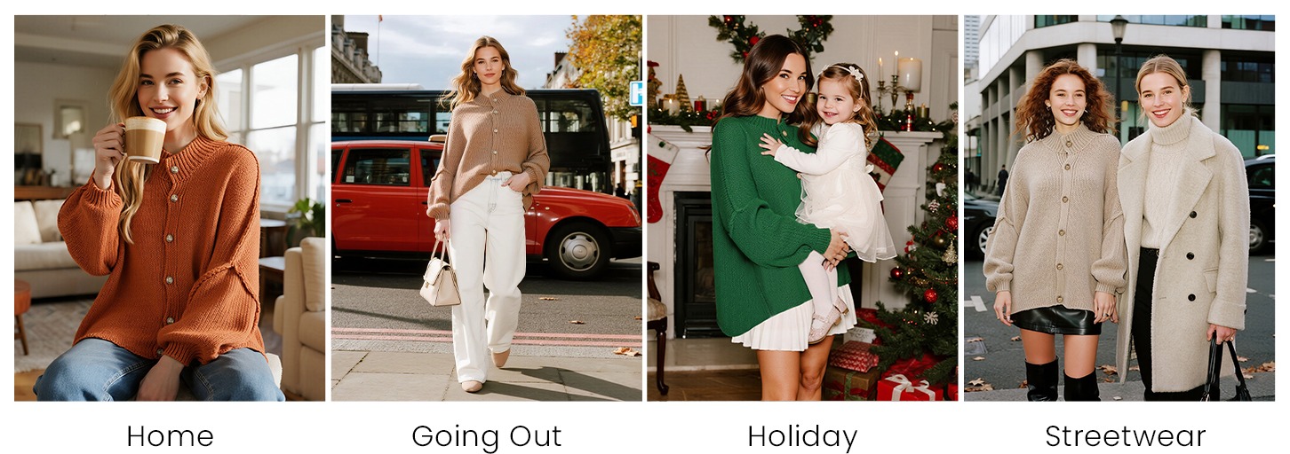 PRETTYGARDEN Cardigans for Women Trendy