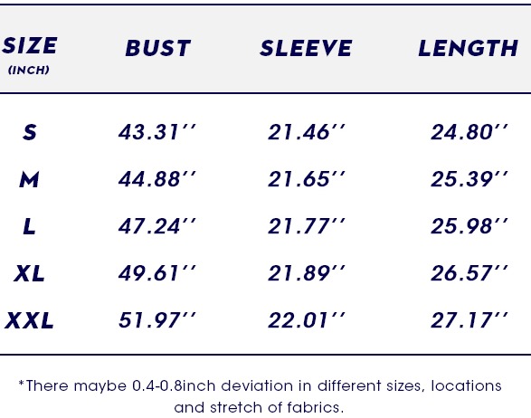 Please Refer to the FISOEW Size Chart before Ordering