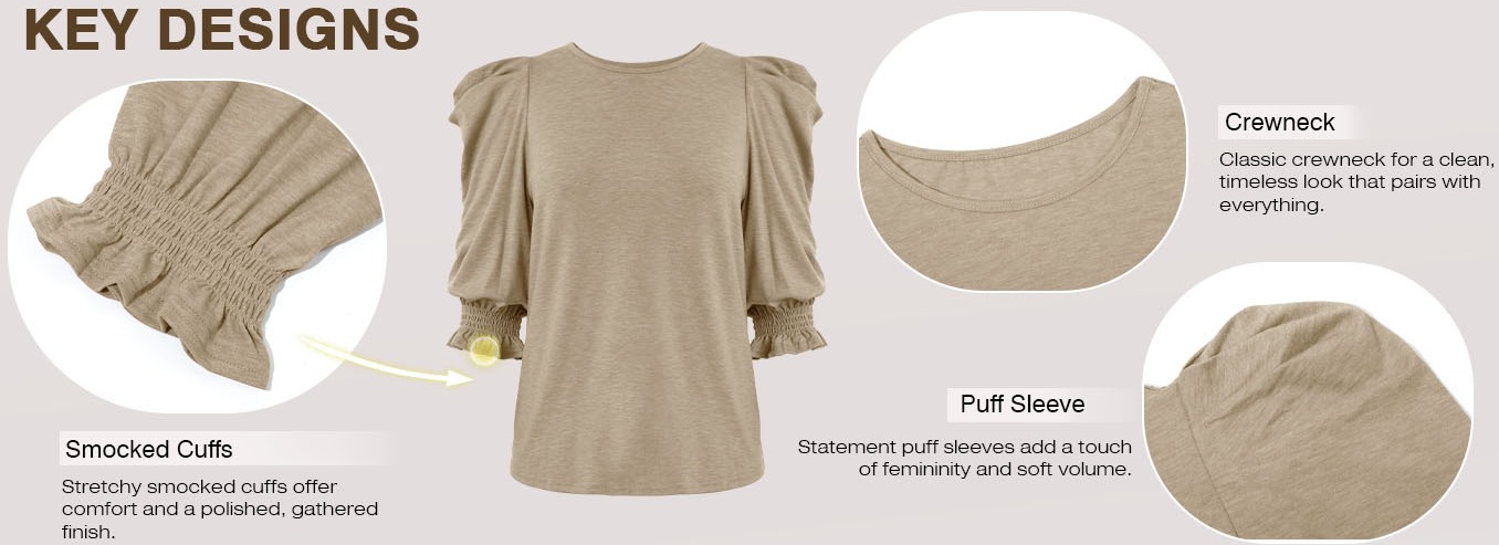 3/4 sleeve t shirt