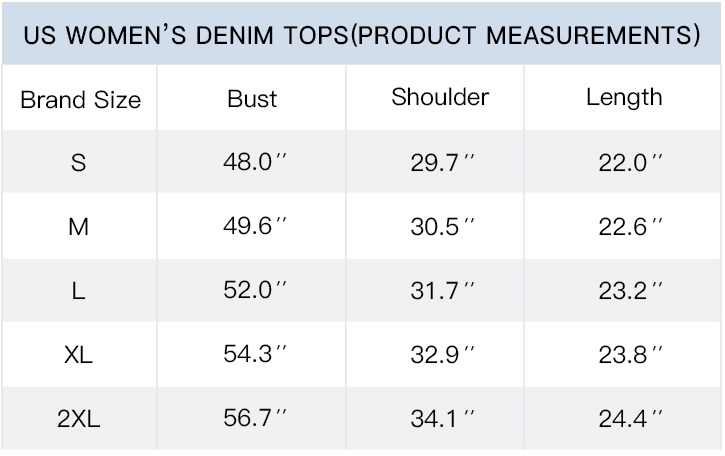 denim tops for women