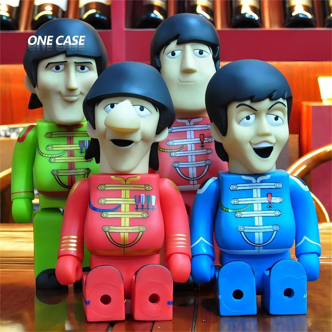 Violent Bear Building Blocks Bear The Beatles Tidal Play Hand Model Tabletop Decoration-ONECASE.STUDIO