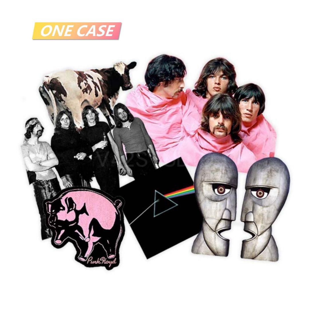 Pink Floyd Sticker Rock Band Retro Waterproof Decorative Sticker Rock Phone Sticker -ONECASE.STUDIO