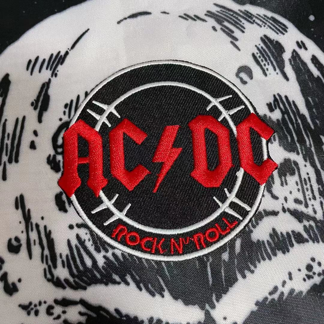 ACDC Peripherals Back Label Cloth Label Patch Metal Rock