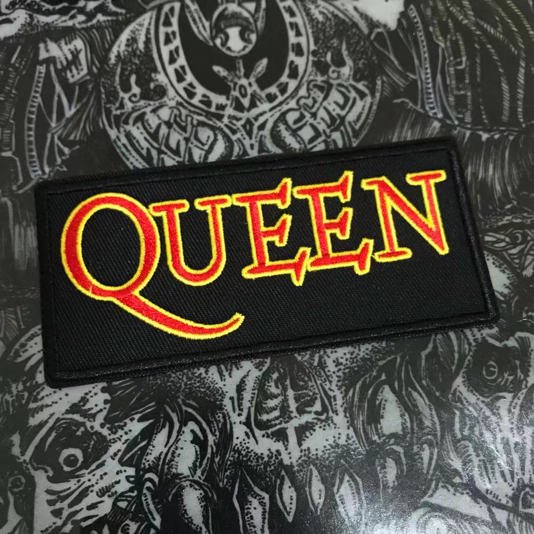 Queen Peripherals Back Label Cloth Label Patch Metal Rock