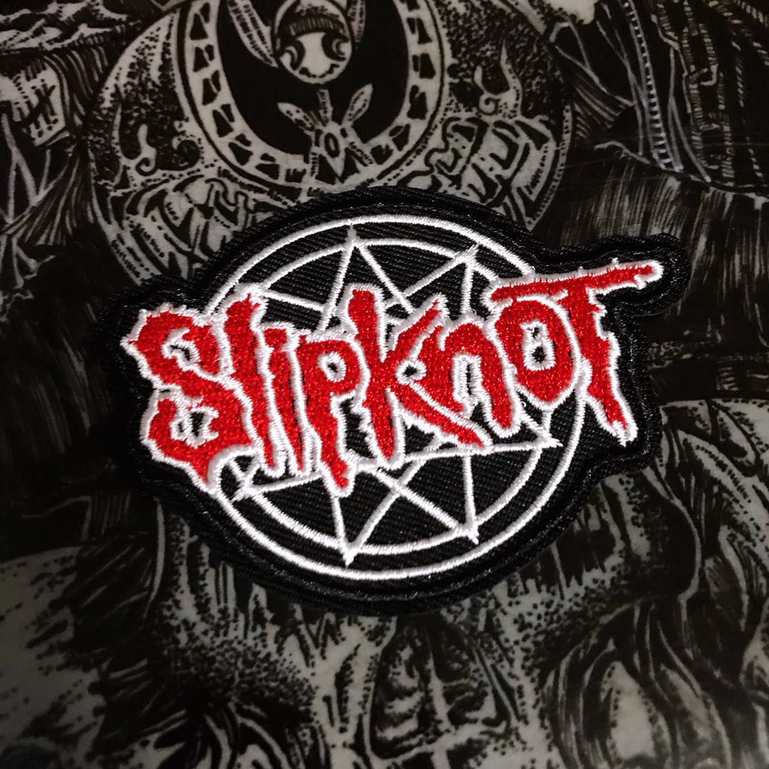 Slipknot Peripherals Back Label Cloth Label Patch Metal Rock