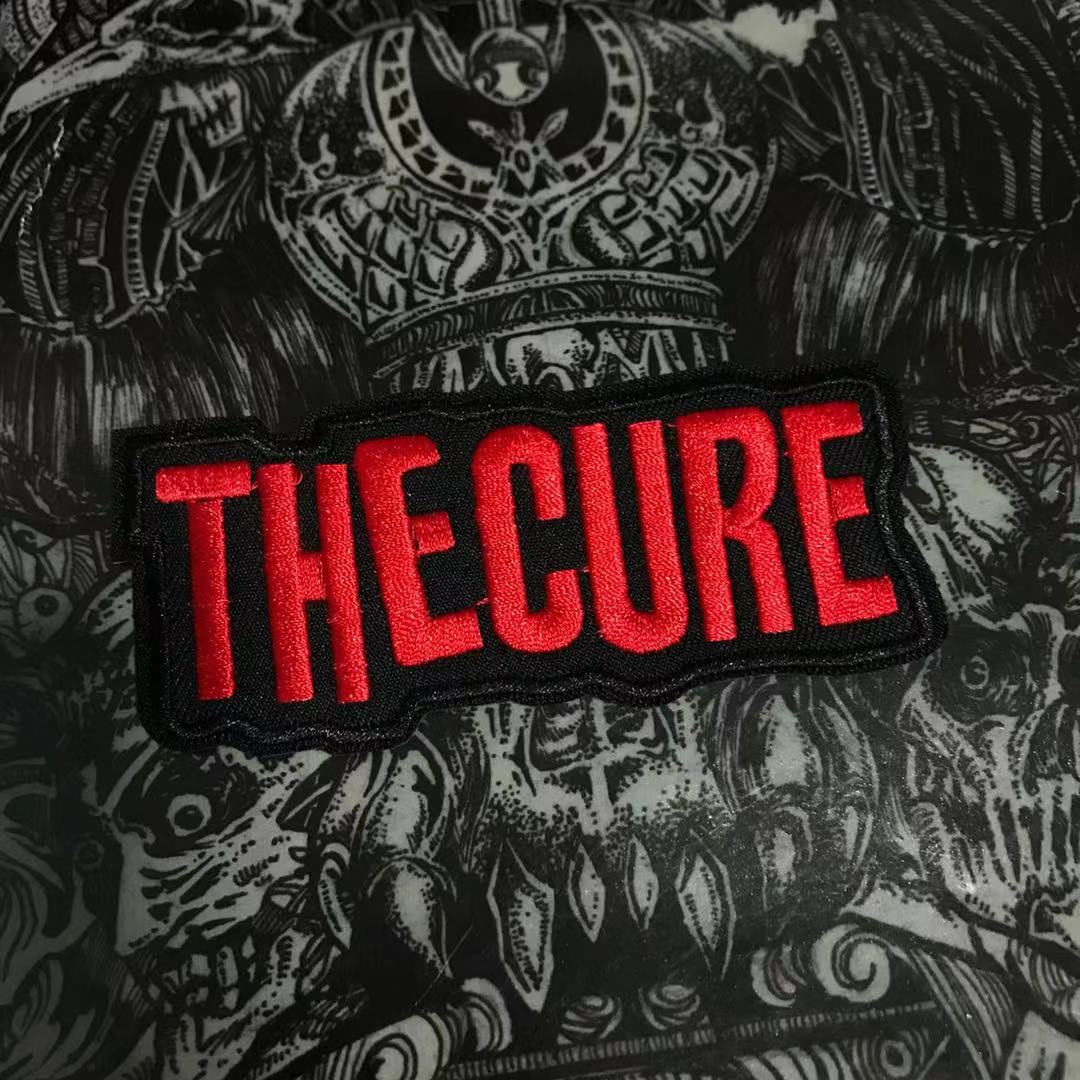 The Cure Peripherals Back Label Cloth Label Patch Metal Rock