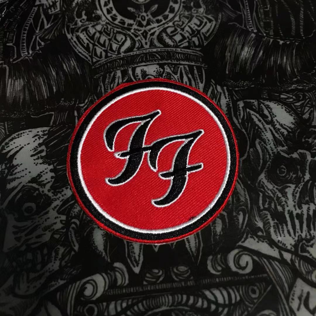 Foo Fighters Peripherals Back Label Cloth Label Patch Metal Rock