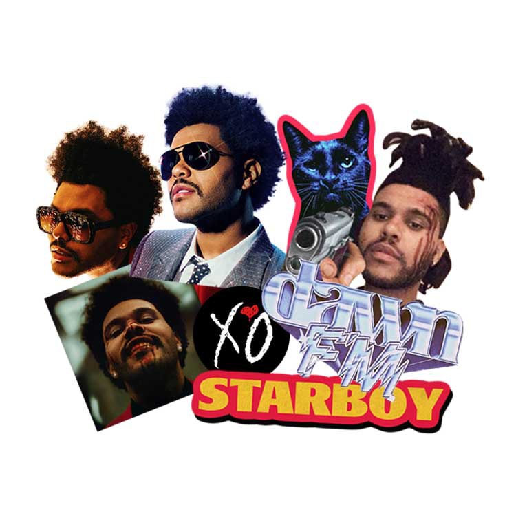 The Weekend Sticker Retro Waterproof Decorative Sticker Phone Sticker 