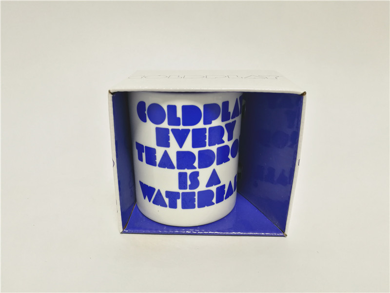 Coldplay Retro Rock Band Peripheral Mugs Coffee Cup Collectible Porcelain Cup