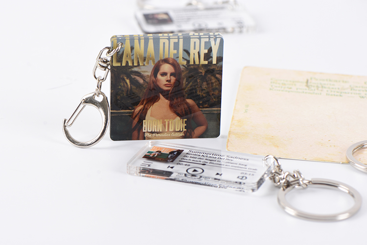 Lana Del Rey  Album Keychain Photoshoot Picture Lyrics Customization