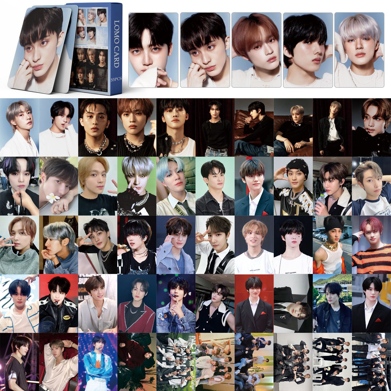 K-pop NCT-Dream Photo Card Back of Card Album Kpop Band