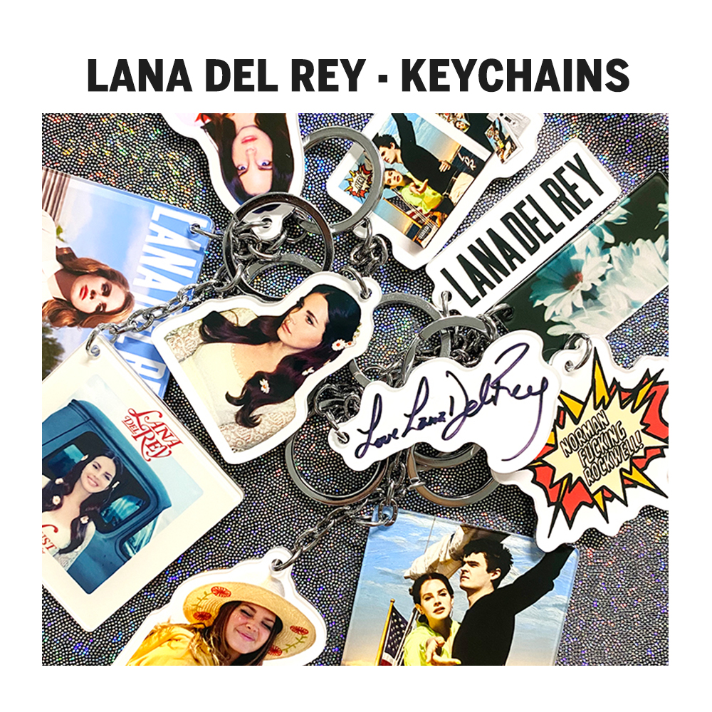 Lana Del Rey Album Mini Keychain Peripheral Accessories