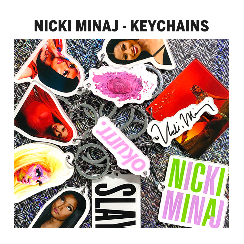 Nicki Minaj Album Mini Keychain Peripheral Accessories
