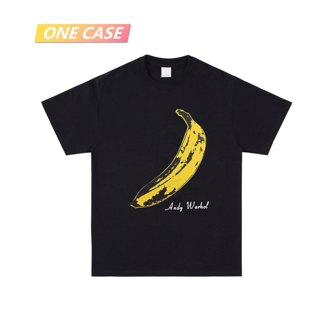 Andy Warhol Velvet Underground Big Banana rock short-sleeved T-shirt-ONECASE.STUDIO