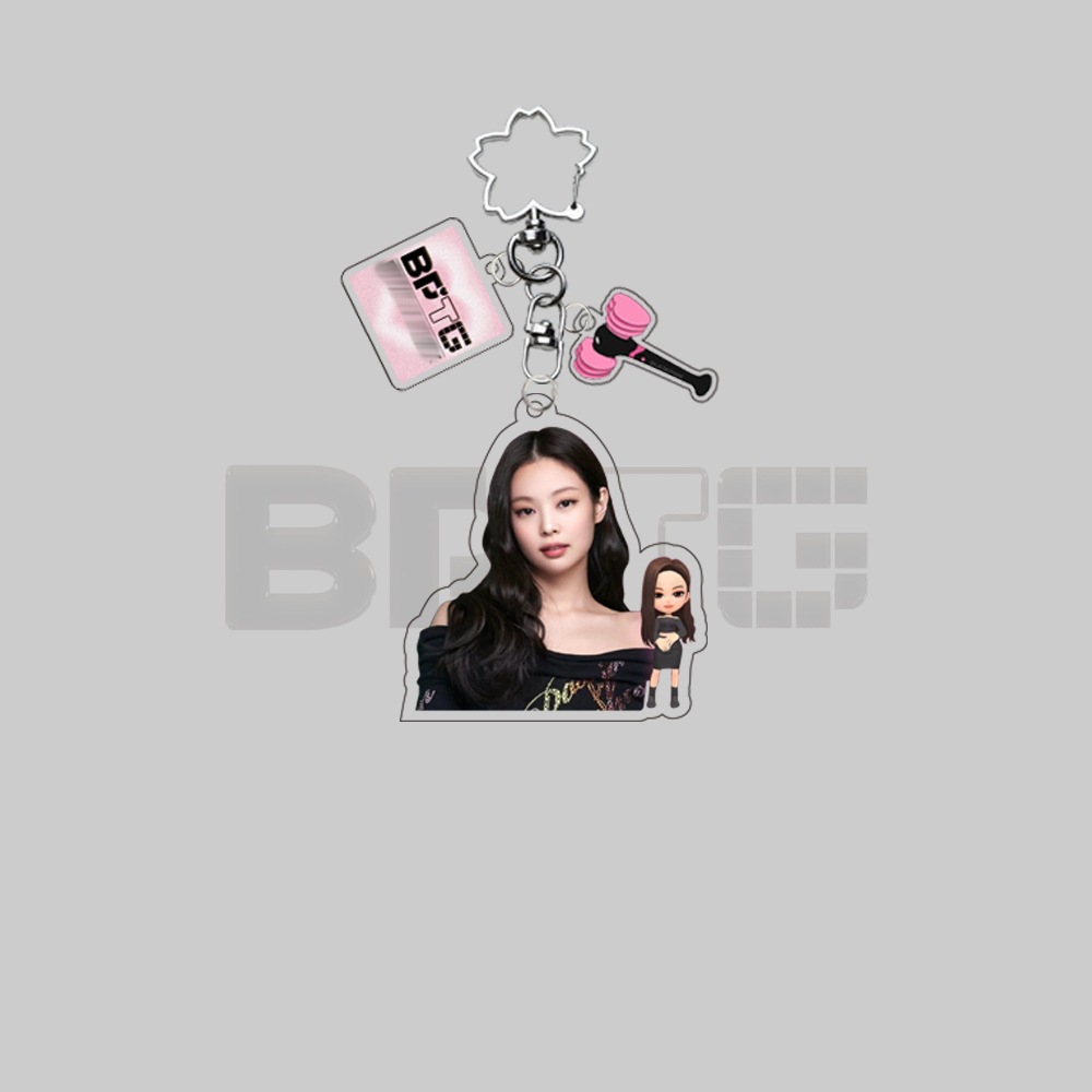 K-pop Band Black Pink Keychain Photoshoot Peripheral Kpop