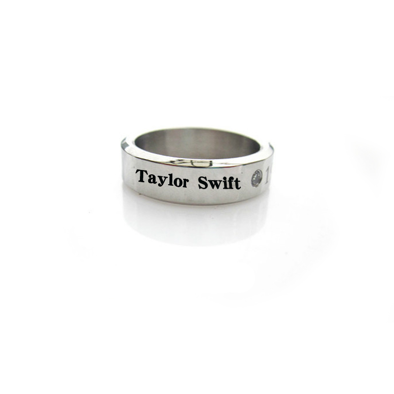 Tay*lor S wift Titanium Steel Ring Necklace Bracelet Peripheral Gifts