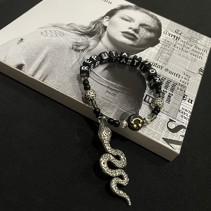 Taylor Swift Lover letter DIY Heart Bracelet Colorful For Gifts