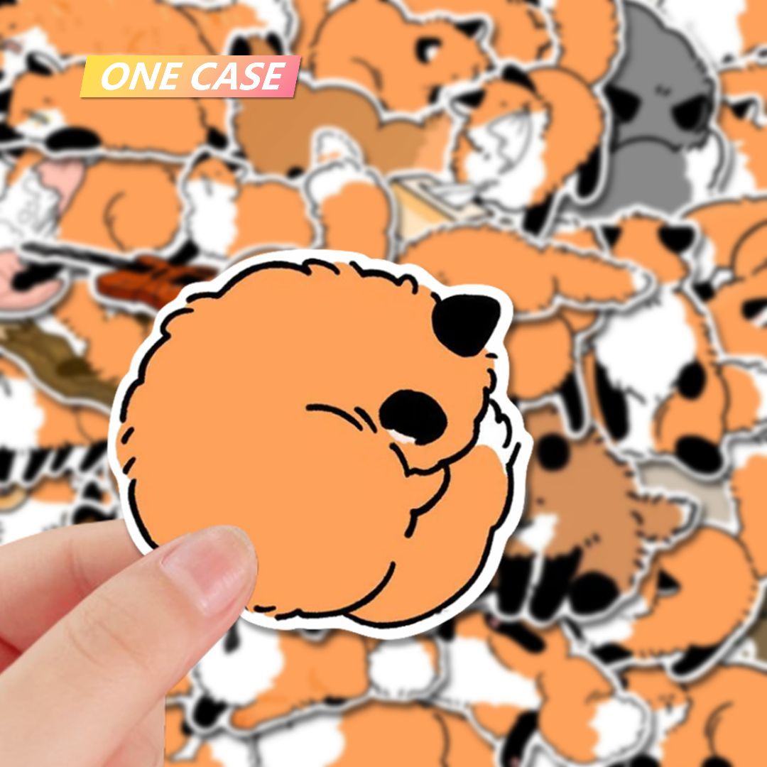 102 Cute Little Fox  Anime Stickers Desktop Laptop Mobile Phone Stickers-ONECASE.STUDIO