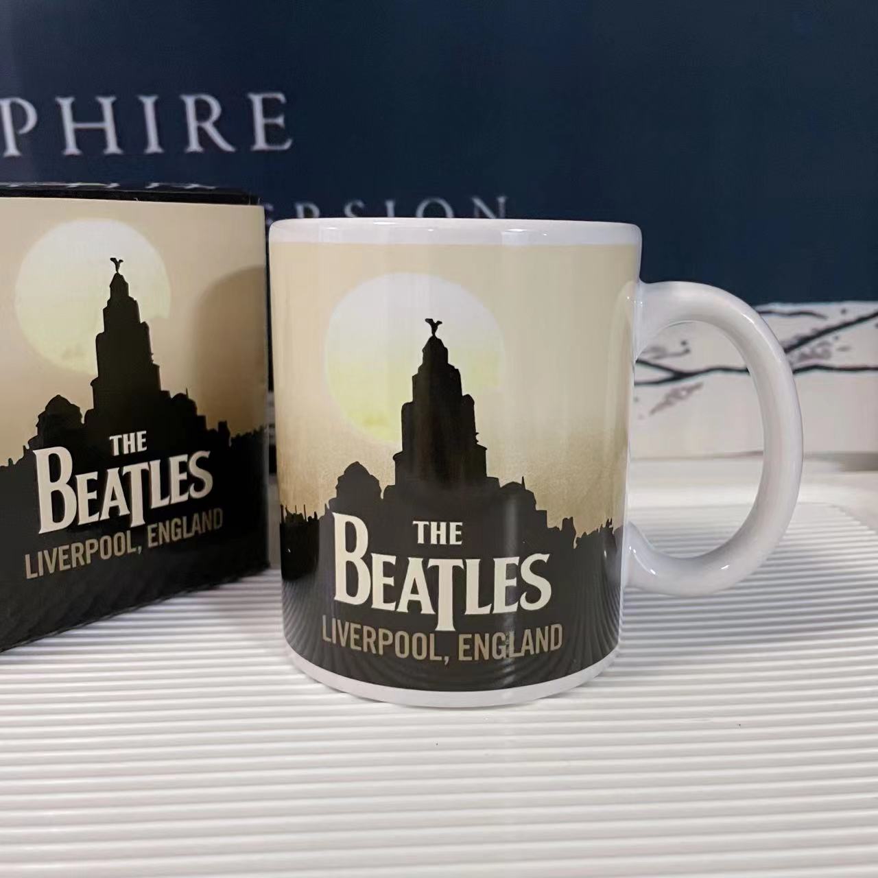The Beatles Retro Rock Band Peripheral Mugs Coffee Cup Collectible