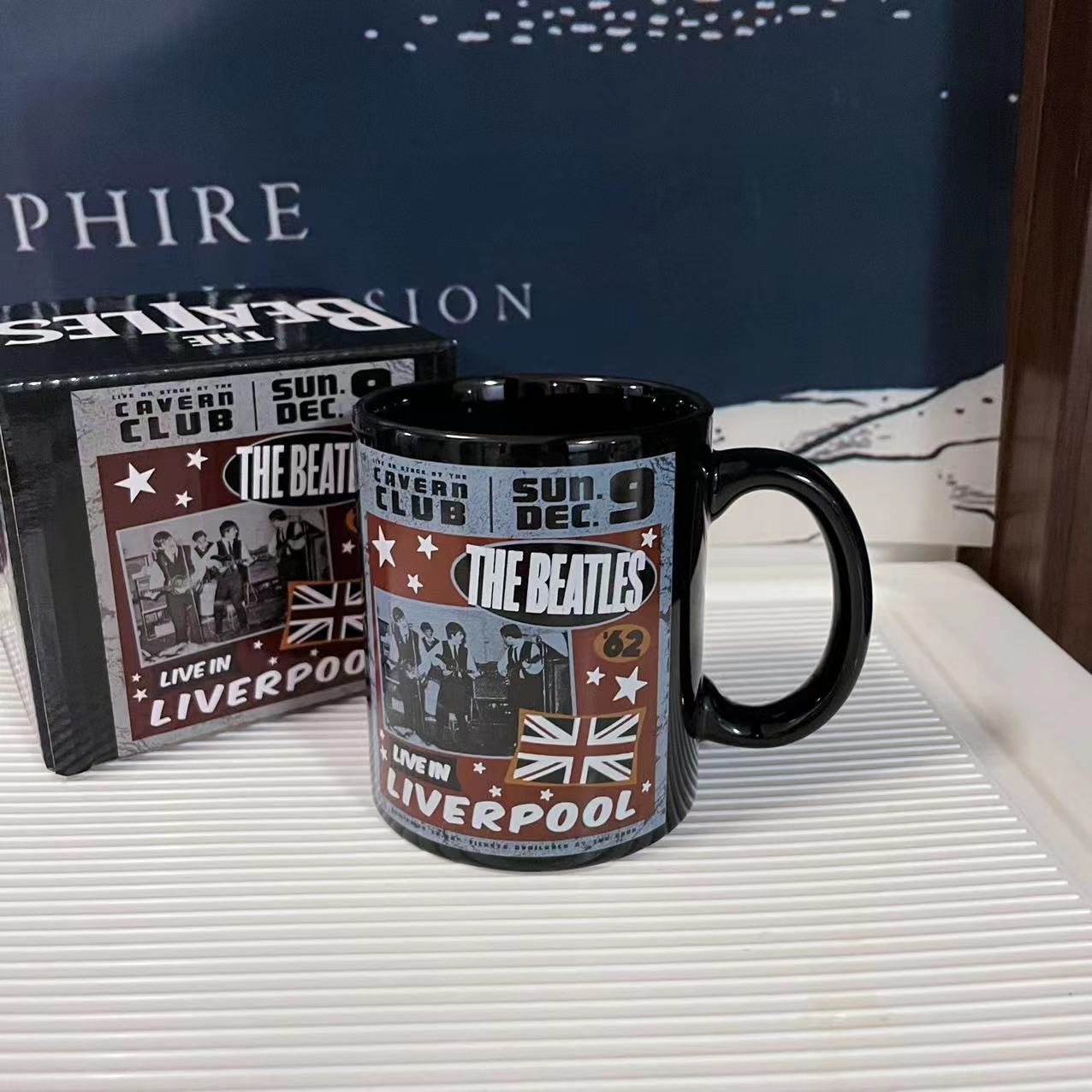 The Beatles Retro Rock Band Peripheral Mugs Coffee Cup Collectible