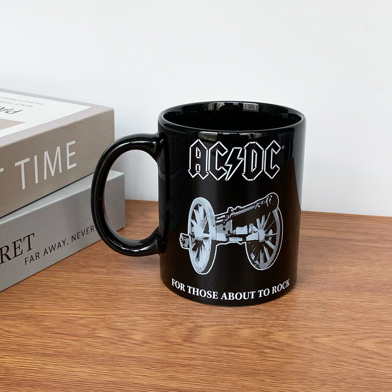 ACDC Retro Rock Band Peripheral Mugs Coffee Cup Collectible