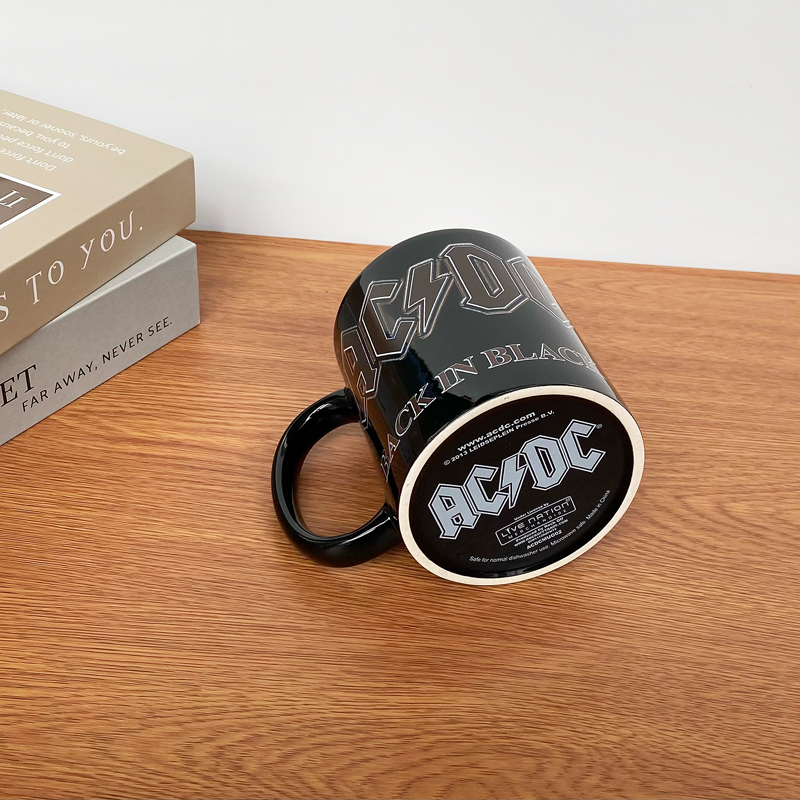 ACDC Retro Rock Band Peripheral Mugs Coffee Cup Collectible