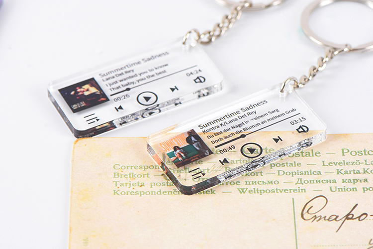 Lana Del Rey  Album Keychain Photoshoot Picture Lyrics Customization