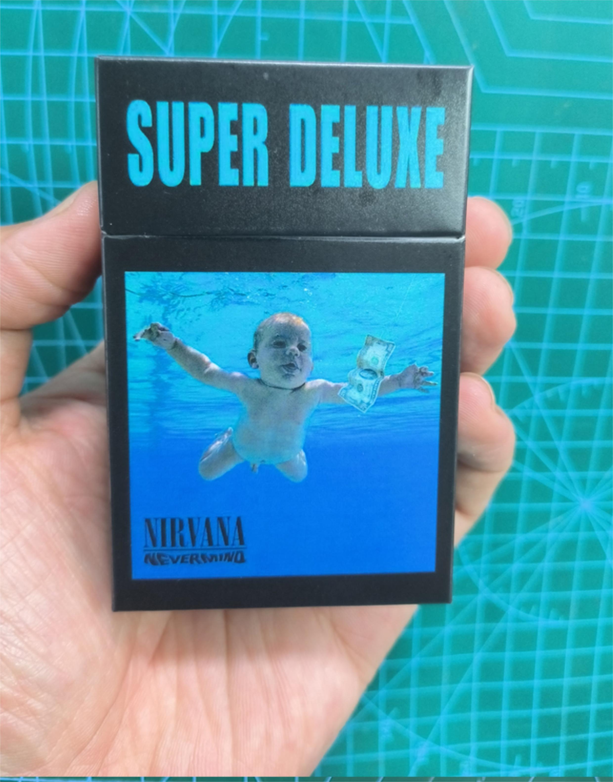 Nirvana Cigarette Box Fashion Peripheral Gift Packaging Can Be Customized