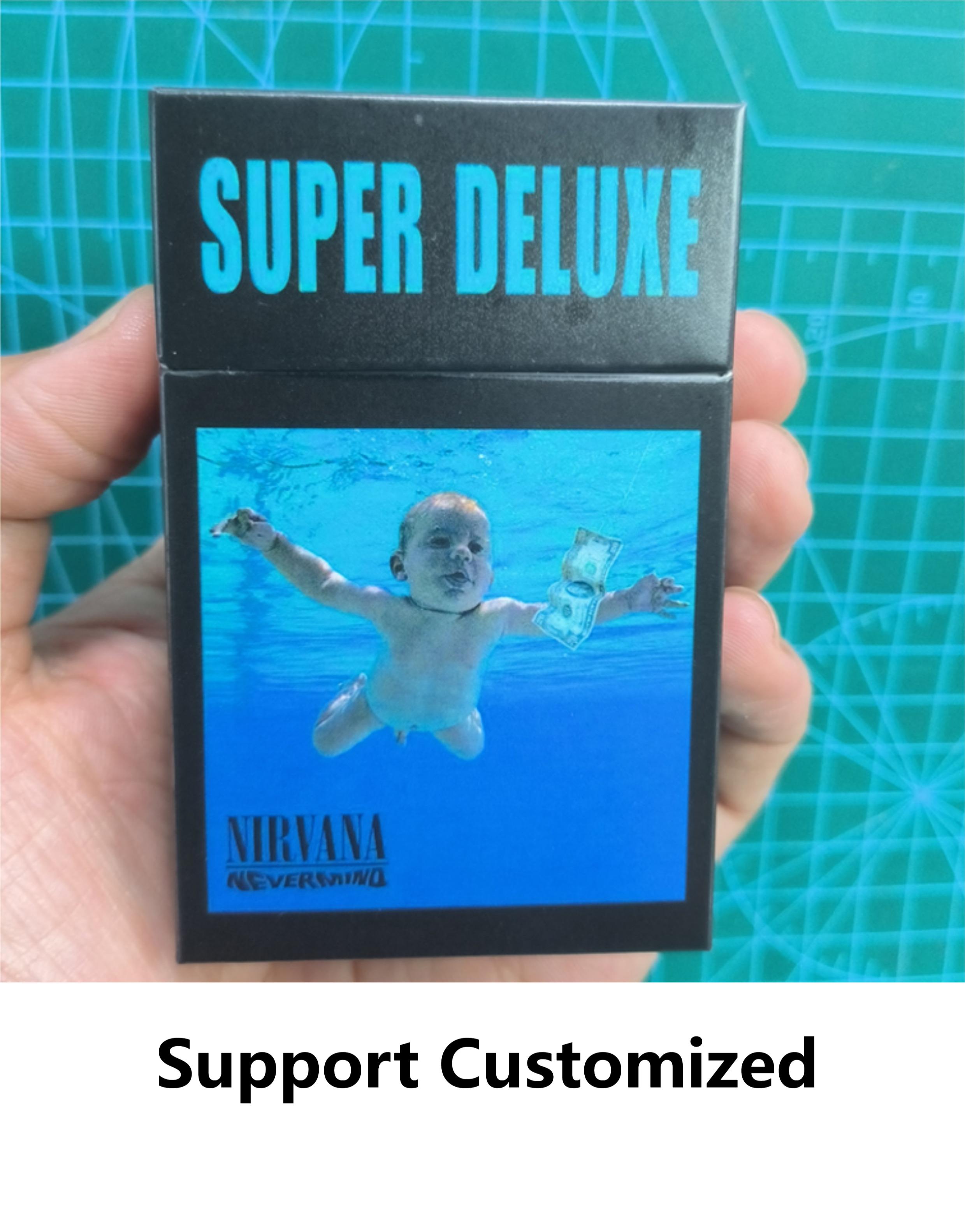 Nirvana Cigarette Box Fashion Peripheral Gift Packaging Can Be Customized