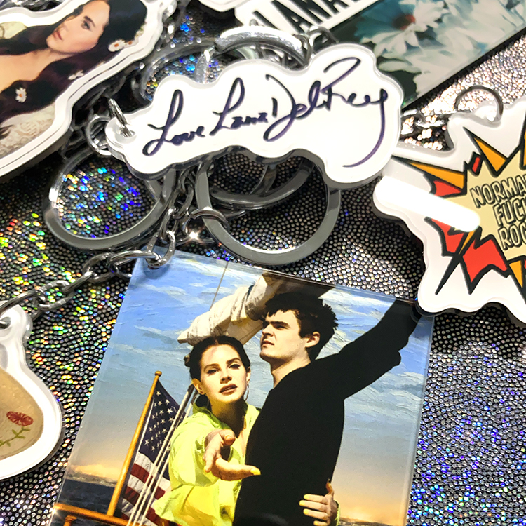 Lana Del Rey Album Mini Keychain Peripheral Accessories