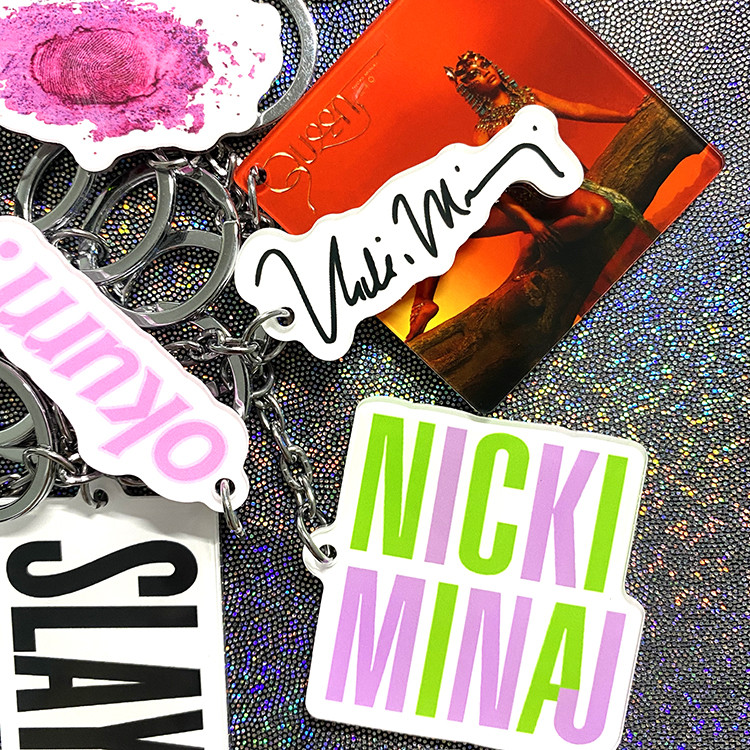 Nicki Minaj Album Mini Keychain Peripheral Accessories