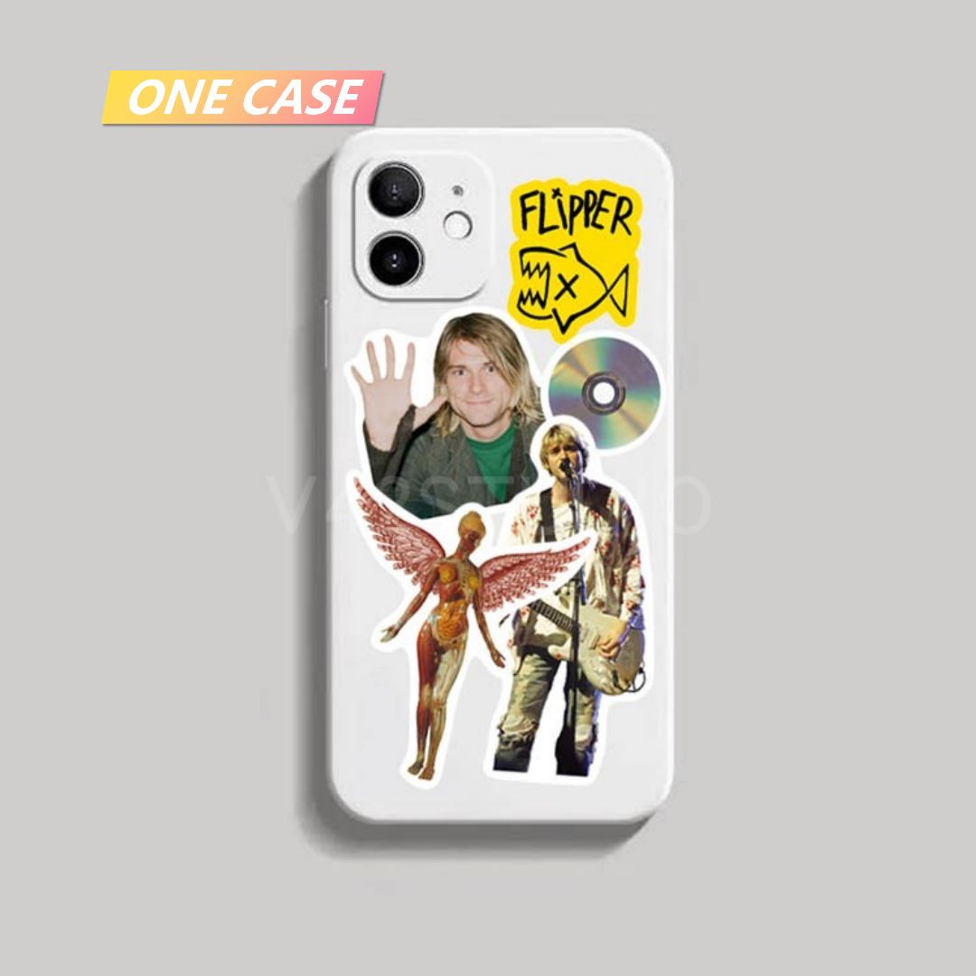 24 Nirvana Stickers Waterproof Commemorative Classic Rock Decorative Stickers-ONECASE.STUDIO