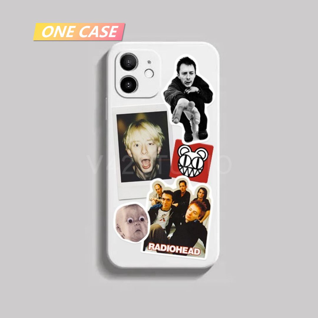 Radiohead Sticker Rock Band Waterproof Decorative Sticker Rock Phone Sticker -ONECASE.STUDIO